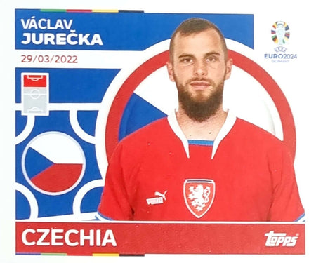 Uefa Euro Germany 2024 CZECHIA VACLAV JURECKA Nº 21