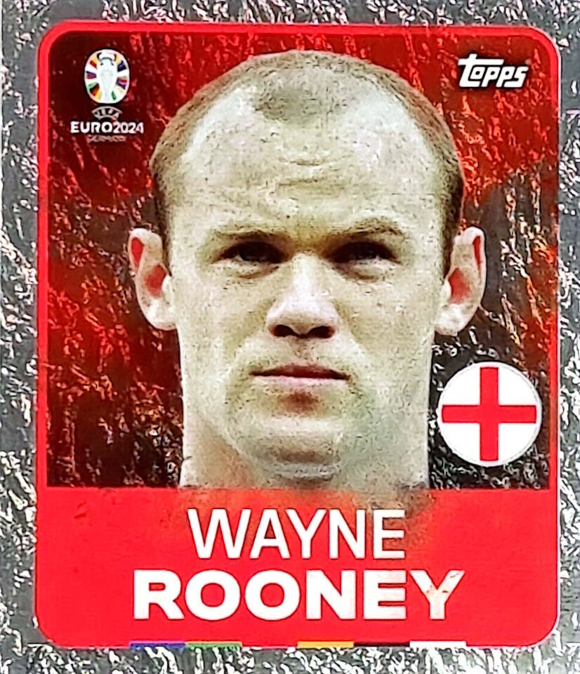 Uefa Euro Germany 2024 EURO LEGENDS WAYNE ROONEY Nº 3