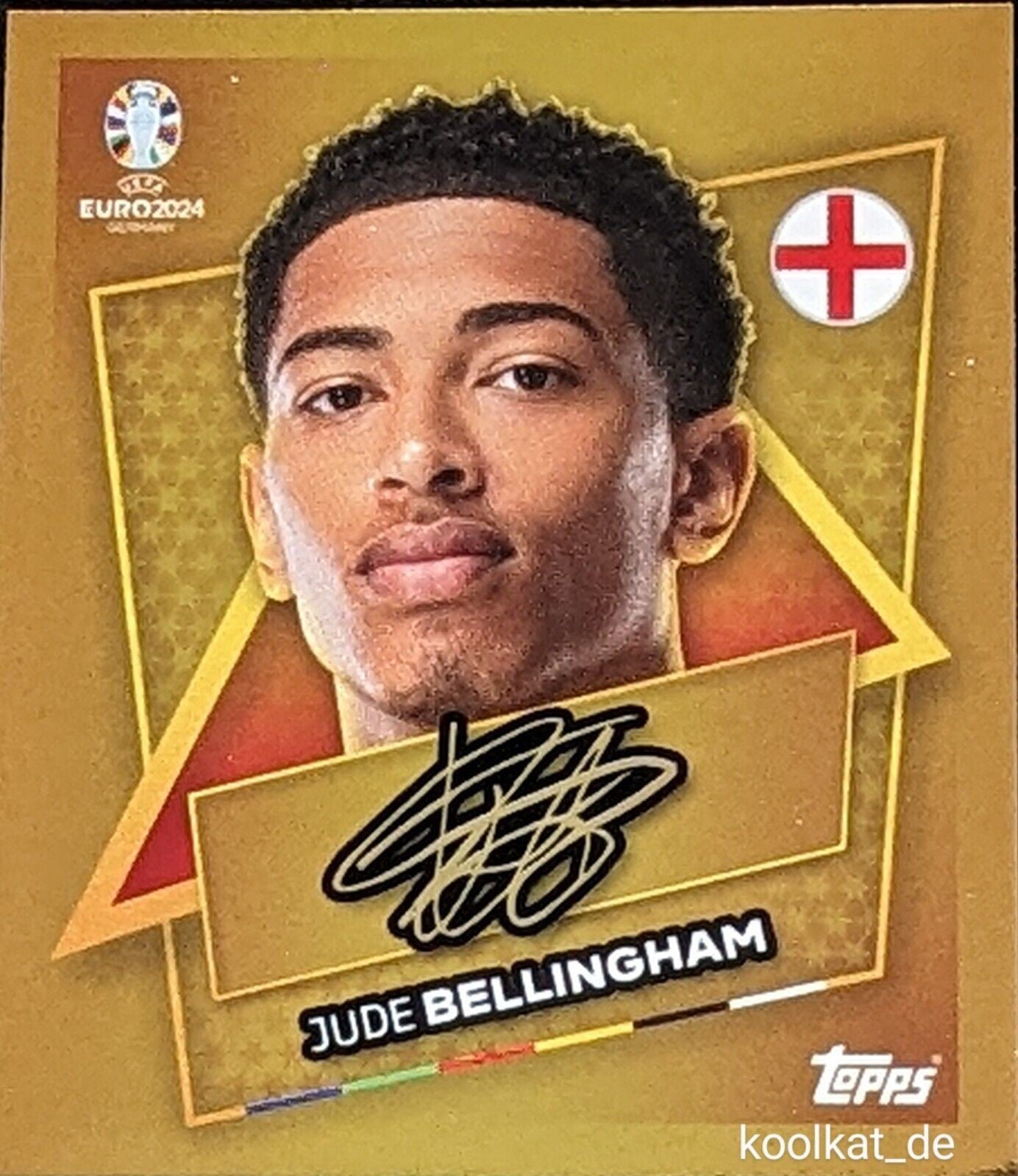Uefa Euro Germany 2024 JUDE BELLINGHAM STAR PLAYER FIRMADO 12