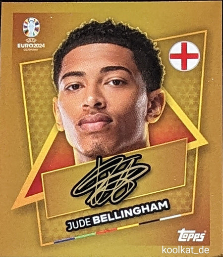 Uefa Euro Germany 2024 JUDE BELLINGHAM STAR PLAYER FIRMADO 12