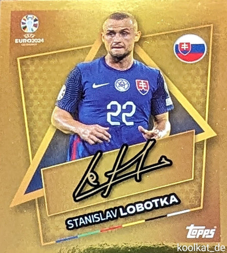 Uefa Euro Germany 2024 STANISLAV LOBOTKA STAR PLAYER FIRMADO 17