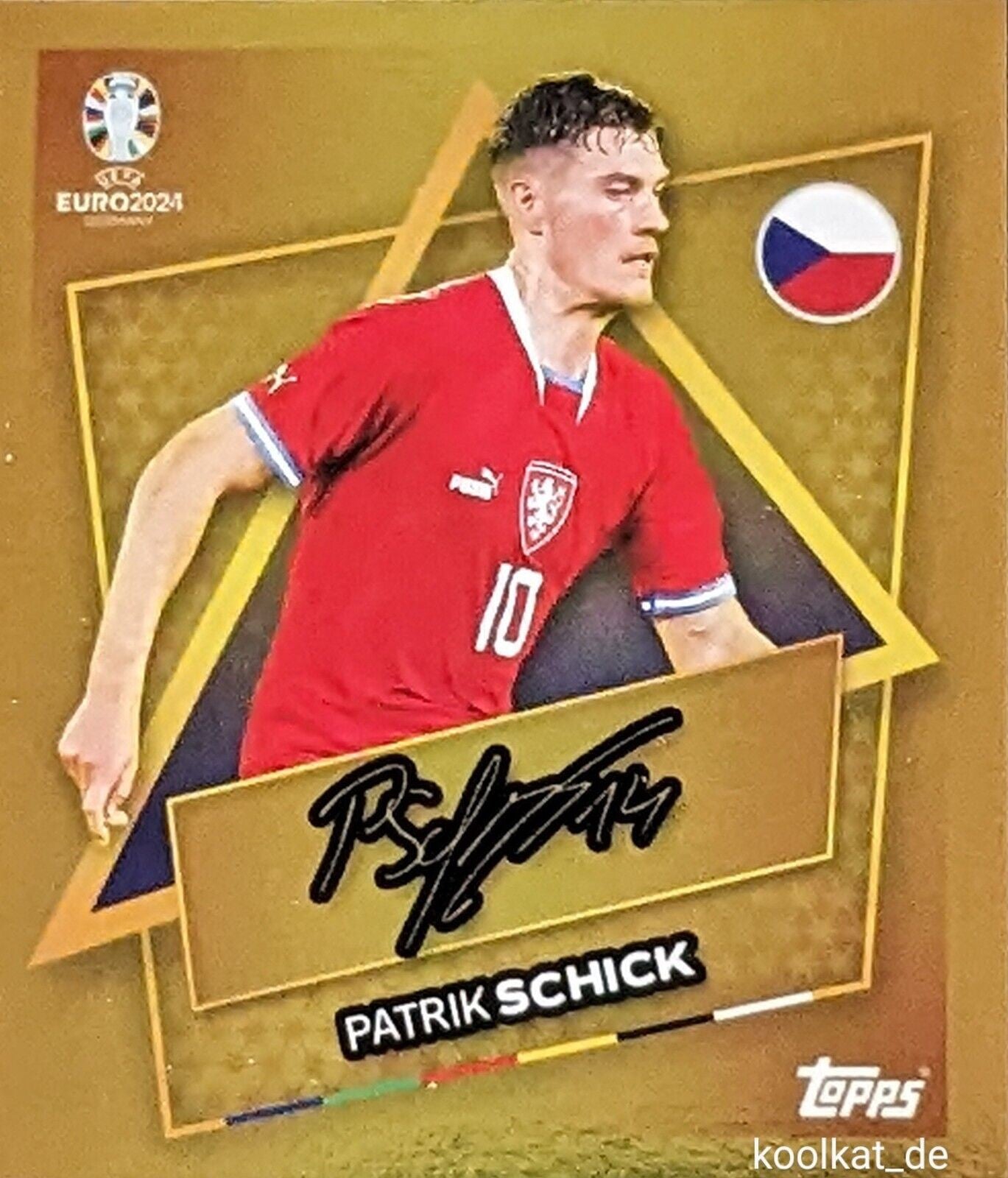 Uefa Euro Germany 2024 PATRIK SCHICK STAR PLAYER FIRMADO 21