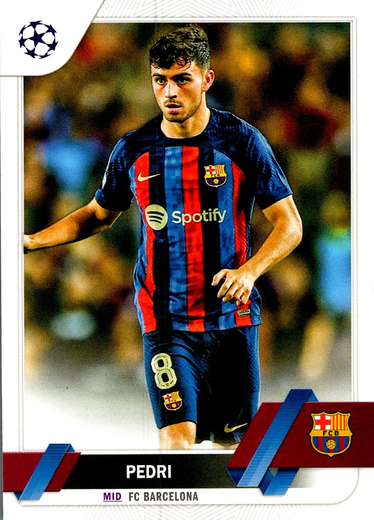 TOPPS UEFA CHAMPIONS LEAGUE 2022/2023 PEDRI Nº136