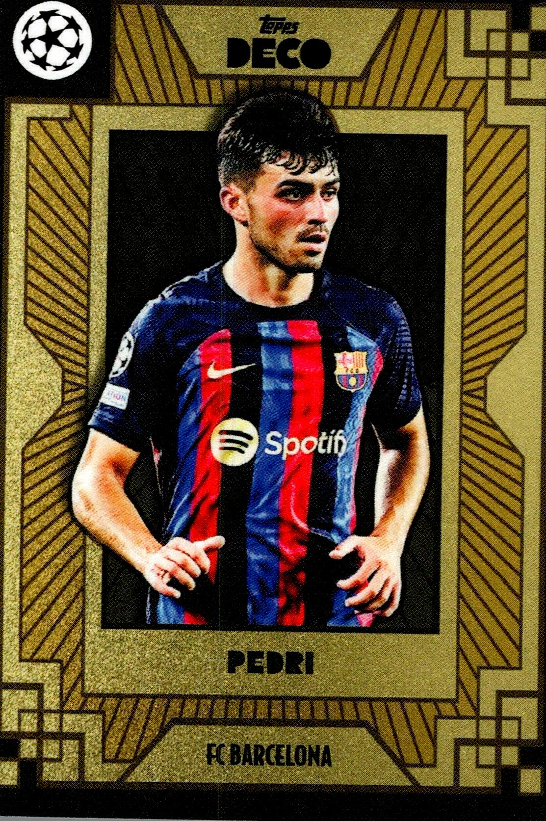 TOPPS DECO UEFA CHAMPIONS LEAGUE 2021/2022 - PEDRI BASE