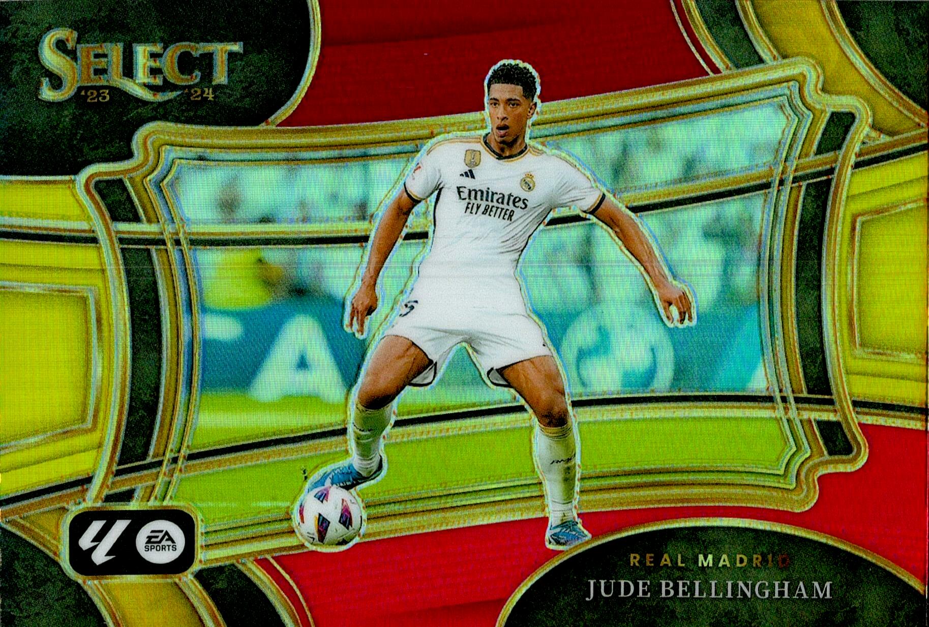 PANINI SELECT FIFA 2023/2024 BELLINGHAM RED AND YELLOW Nº209