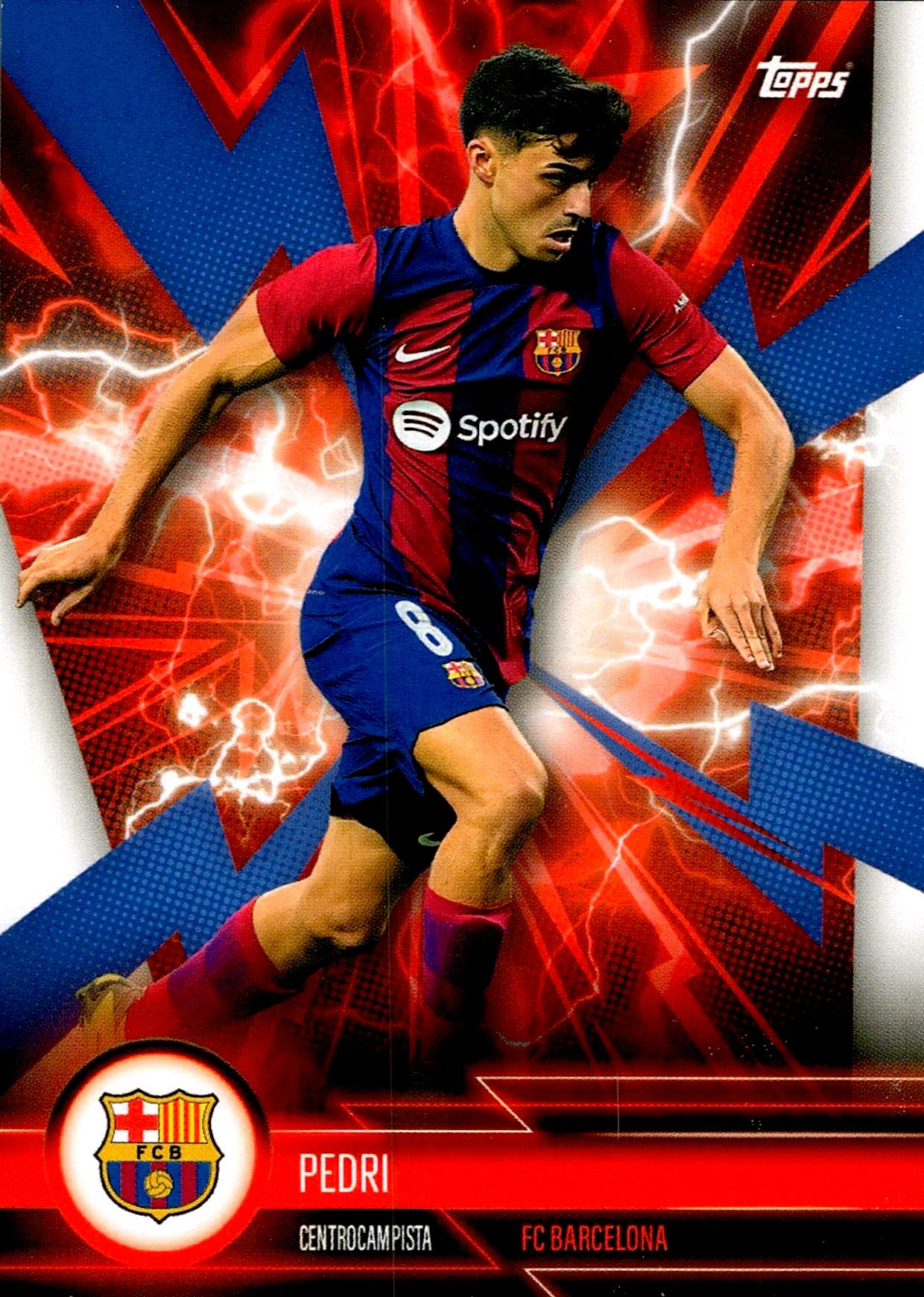 TOPPS FC BARCELONA 2022/2023 PEDRI NºBARE-3
