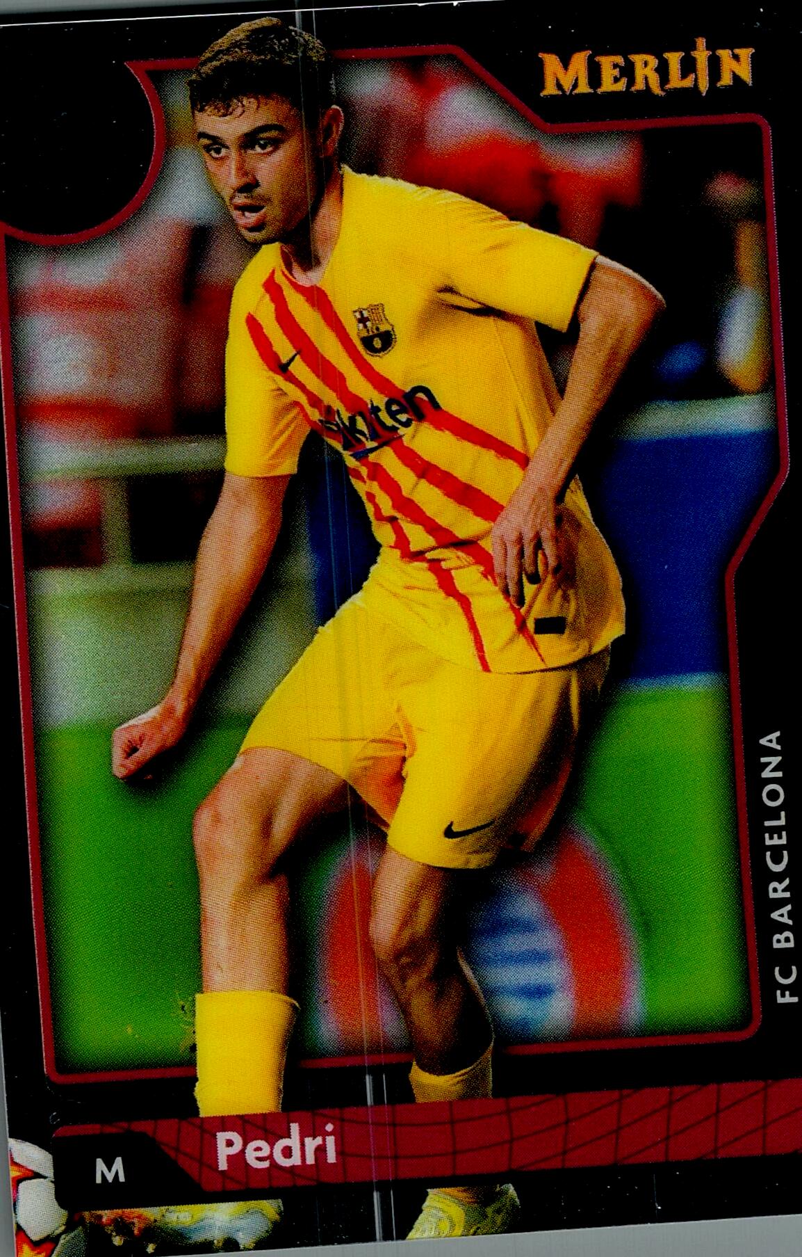 TOPPS MERLIN UEFA CHAMPIONS LEAGUE 2021/2022 - PEDRI Nº75