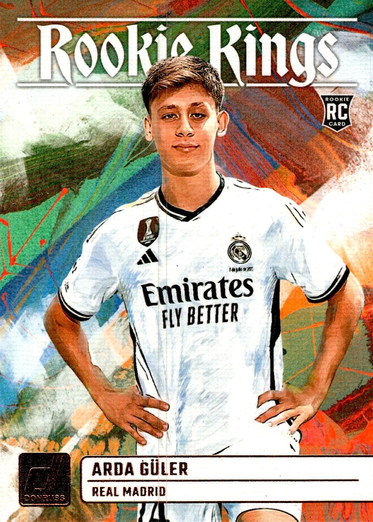 PANINI DONRUSS 2023/2024 ARDA GÜLER ROOKIE KINGS Nº9 ROOKIE