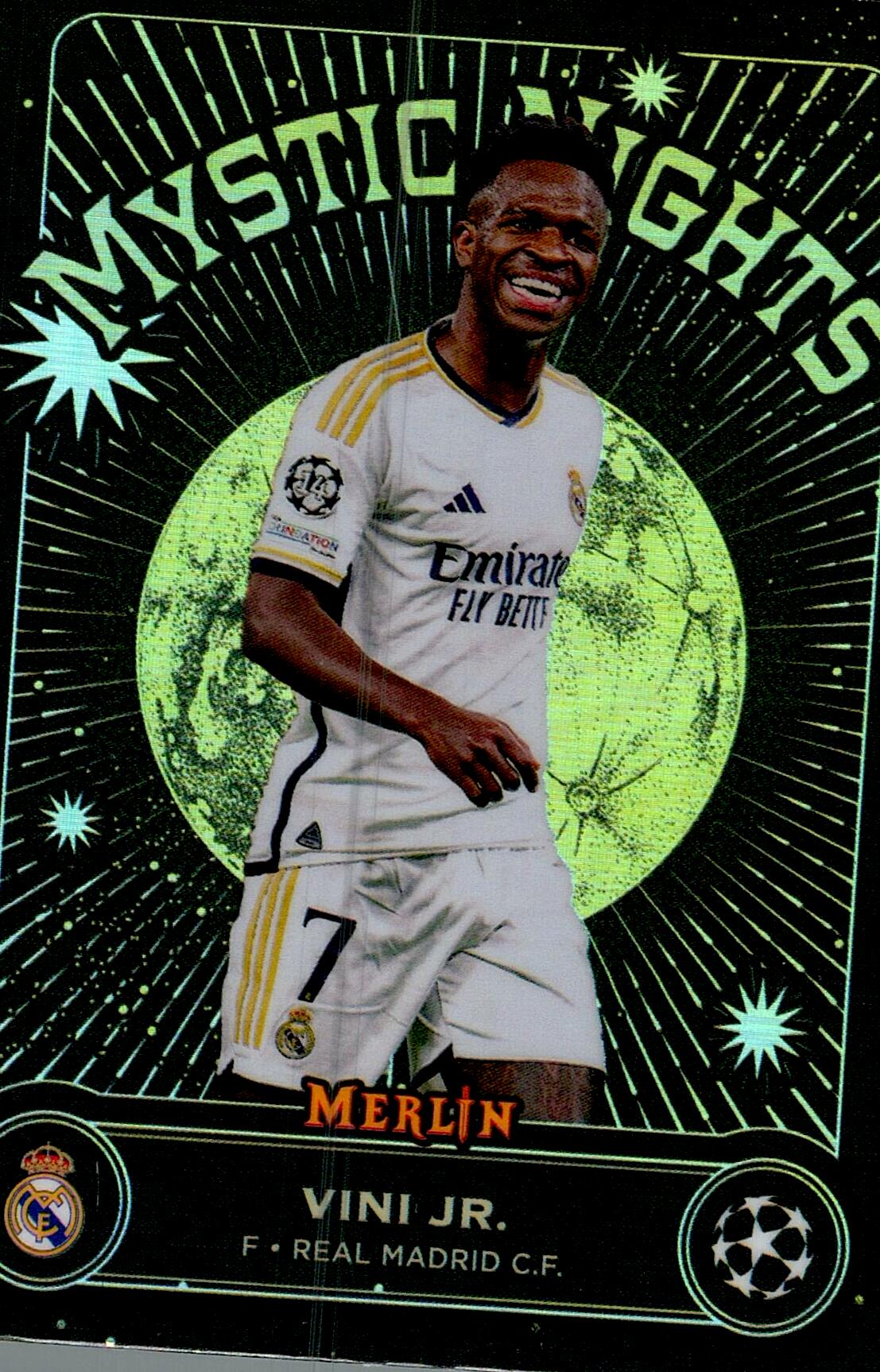 TOPPS MERLIN 2023/2024 VINI JR. MYSTIC NIGHTS NºMN-4