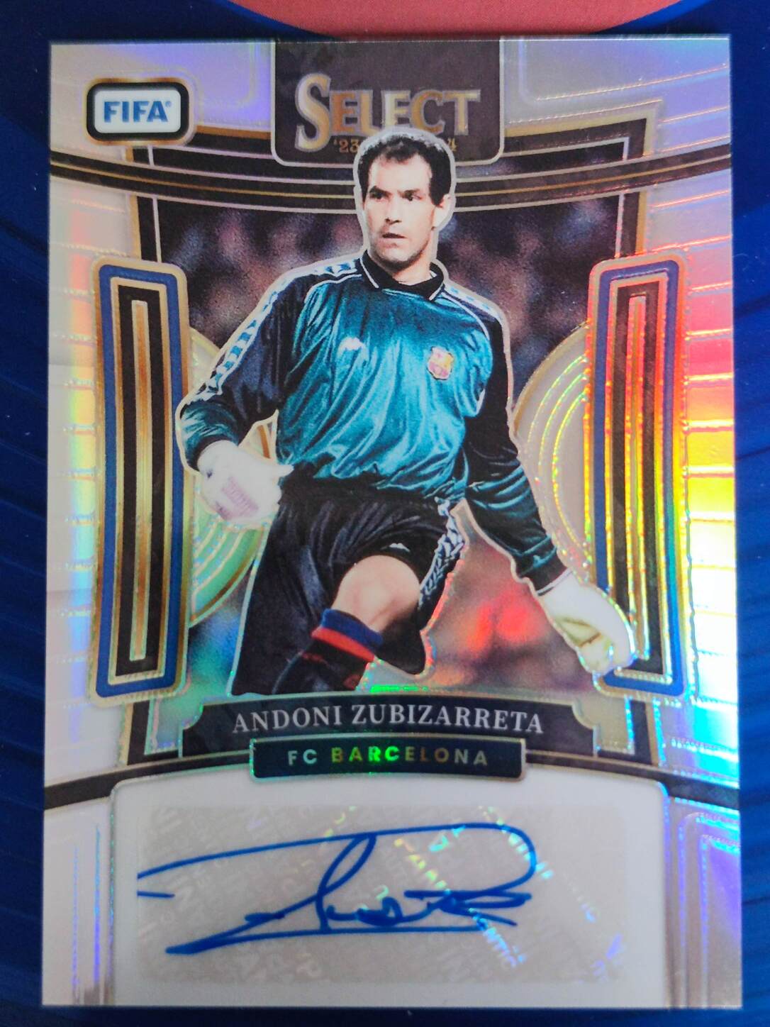 PANINI SELECT FIFA 2023/2024 FIRMA ANDONI ZUBIZARRETA NºS-AZ