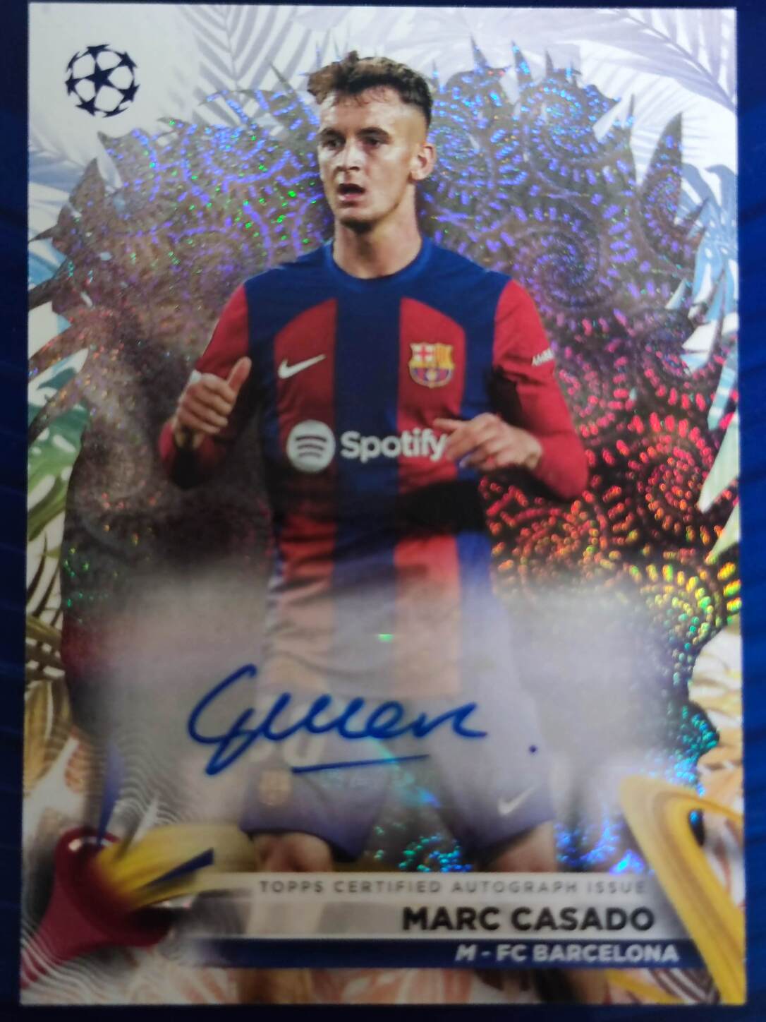 TOPPS CARNAVAL 2023/2024 AUTO MARC CASADO NºCA-MC
