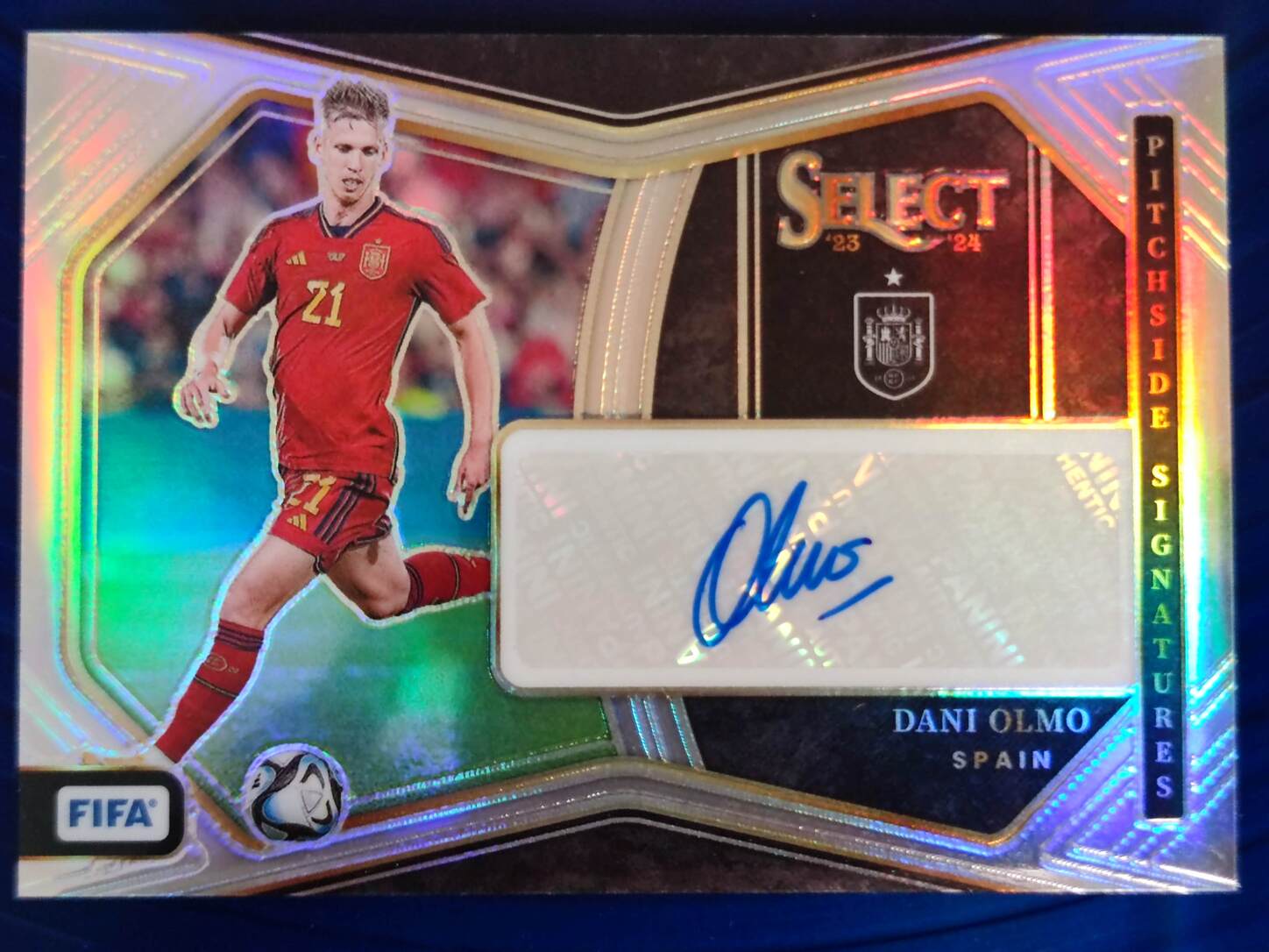 PANINI SELECT FIFA 2023/2024 DANI OLMO AUTO NºPS-DO
