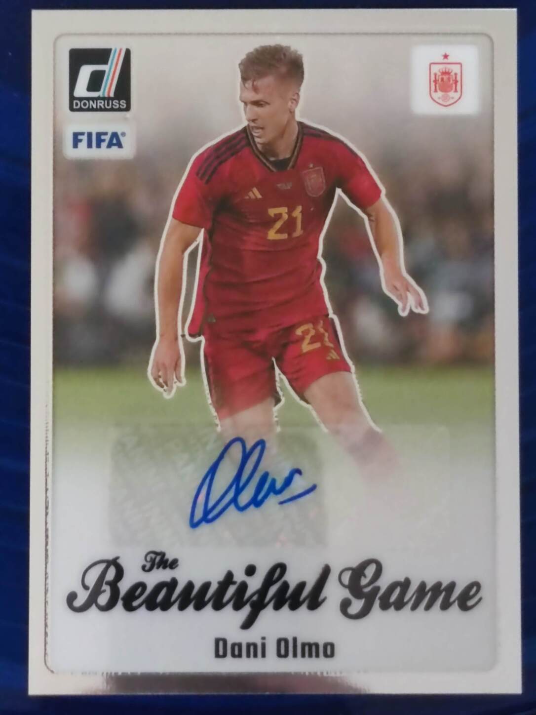 PANINI DONRUSS FIFA 2023/2024 DANI OLMO AUTO NºBG-DO