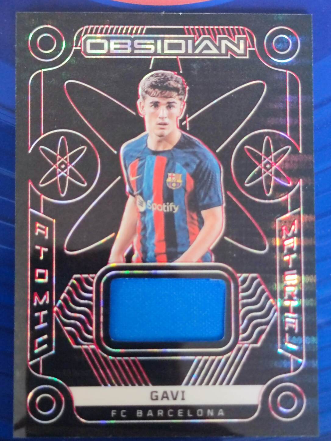 PANINI OBSIDIAN FIFA 2022/2023 GAVI PARCHE NºAM-GVI NUMERADO /44