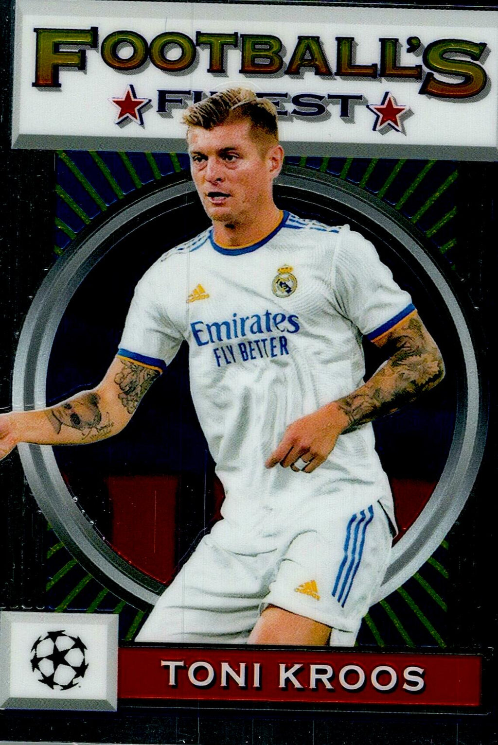 TOPPS FOOTBALL´S FINEST 2021/2022 TONI KROOS Nº148