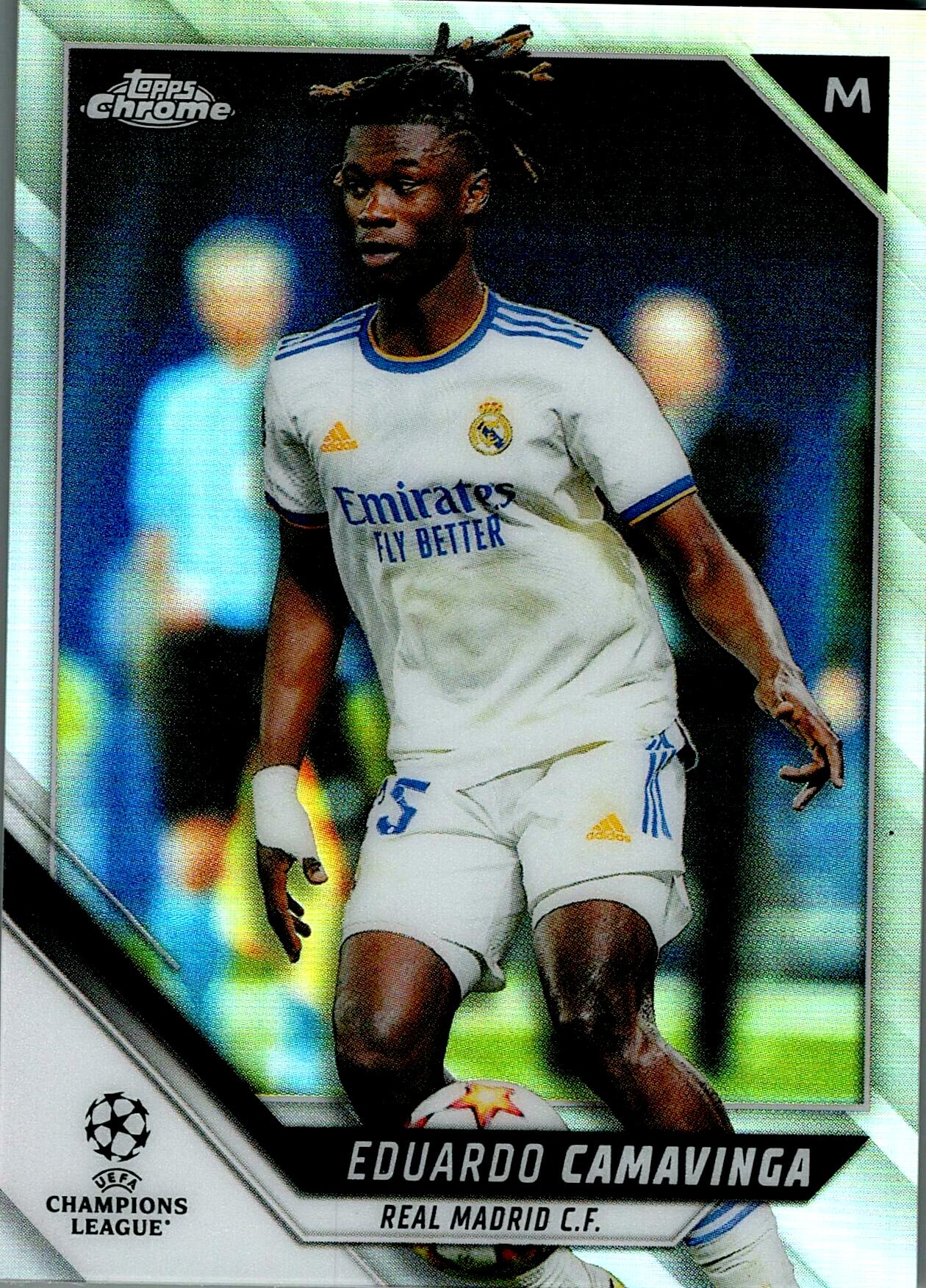 TOPPS CHROME UEFA CHAMPIONS LEAGUE 2021/2022 - CAMAVINGA Nº115