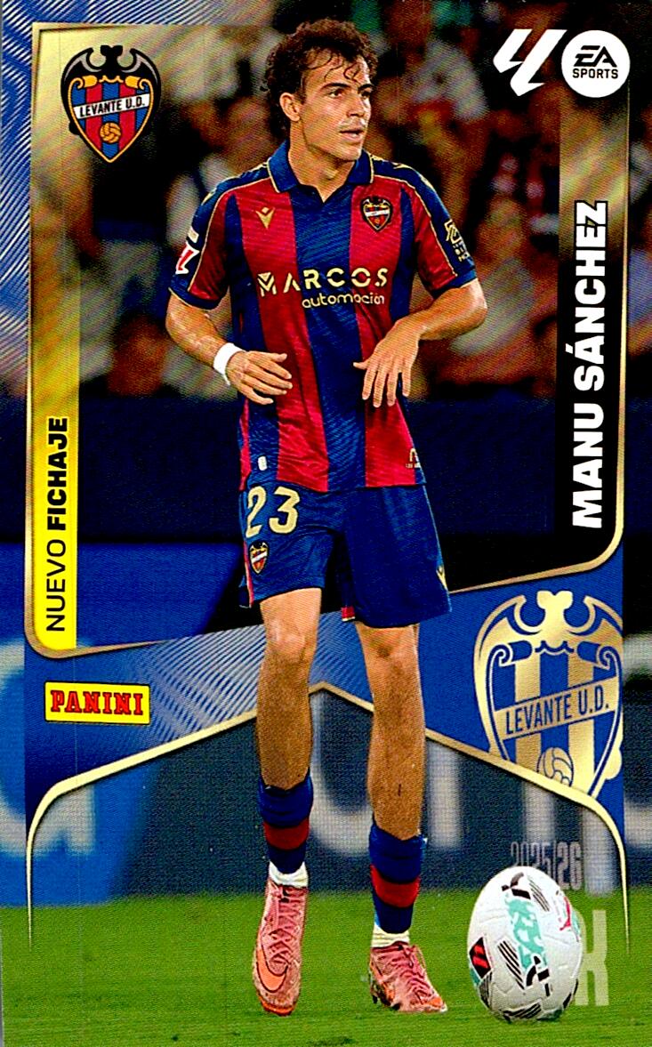 MEGACRACKS 2025/2026 MANU SANCHEZ ULTIMO FICHAJE Nº477 TERCERA EDICION