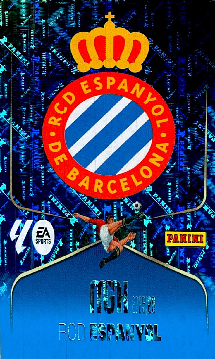 MEGACRACKS 2025/2026 RCD ESPANYOL ESCUDO Nº145