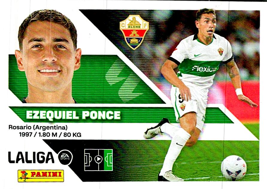 LIGA ESTE 2026/2027 EZEQUIEL PONCE FICHAJE Nº41 CUARTA EDICION