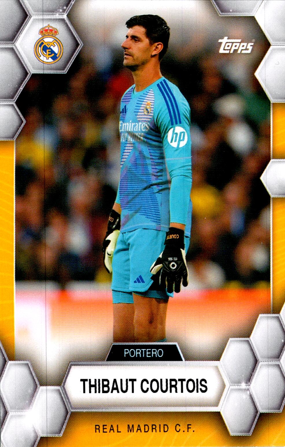 FAN SET REAL MADRID 2024/25 THIBAUT COURTOIS Nº1