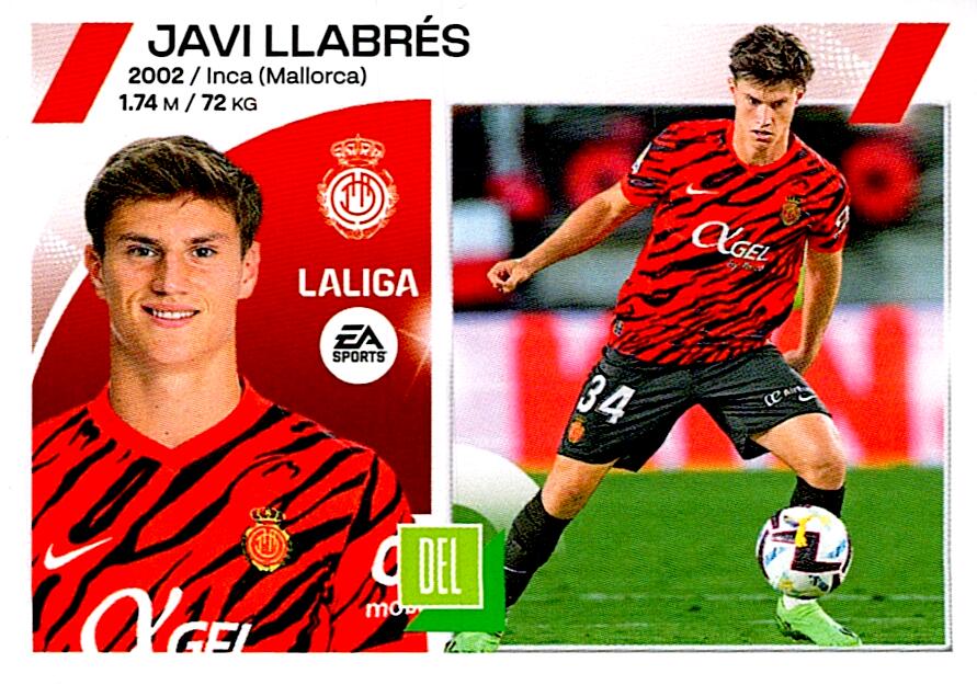 LIGA ESTE 2023/24 JAVI LLABRES RCD MALLORCA 17 SEGUNDA EDICION