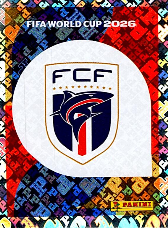 STICKERS FIFA WORLD CUP 2026 ESCUDO NºCPV 1