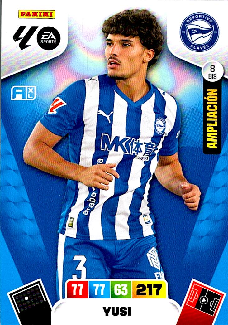 ADRENALYN LA LIGA 2025/2026 YUSI AMPLIACION Nº8 BIS