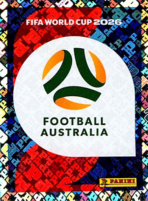 STICKERS FIFA WORLD CUP 2026 ESCUDO NºAUS 1