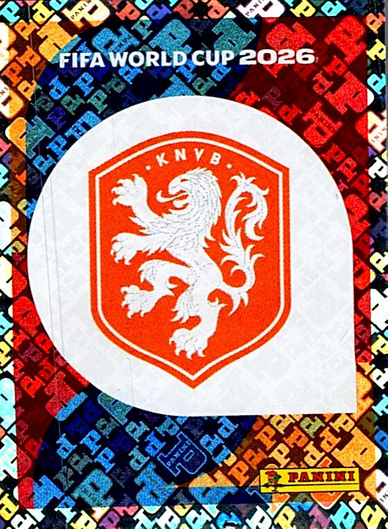 STICKERS FIFA WORLD CUP 2026 ESCUDO NºNED 1