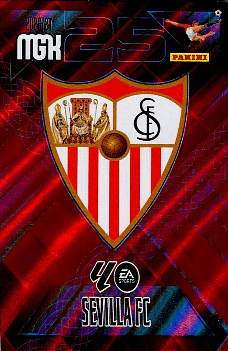 MEGACRACKS 2026/2027 ESCUDO SEVILLA FC Nº325