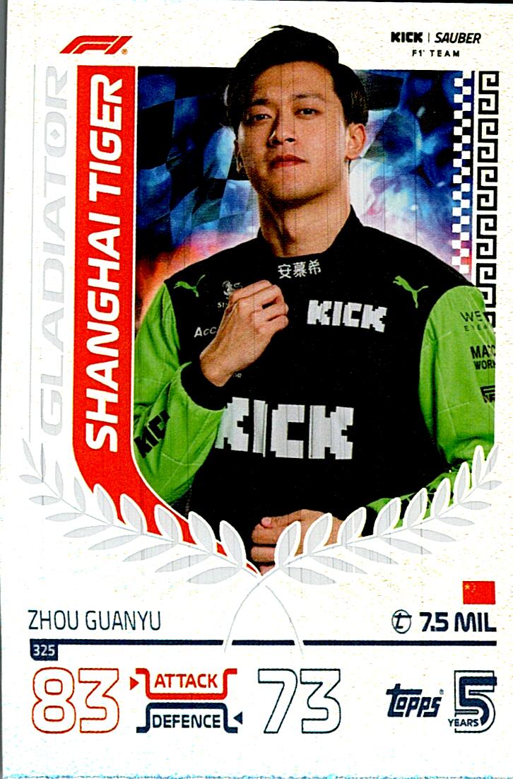 TOPPS TURBO ATTAX 2024 Nº325
