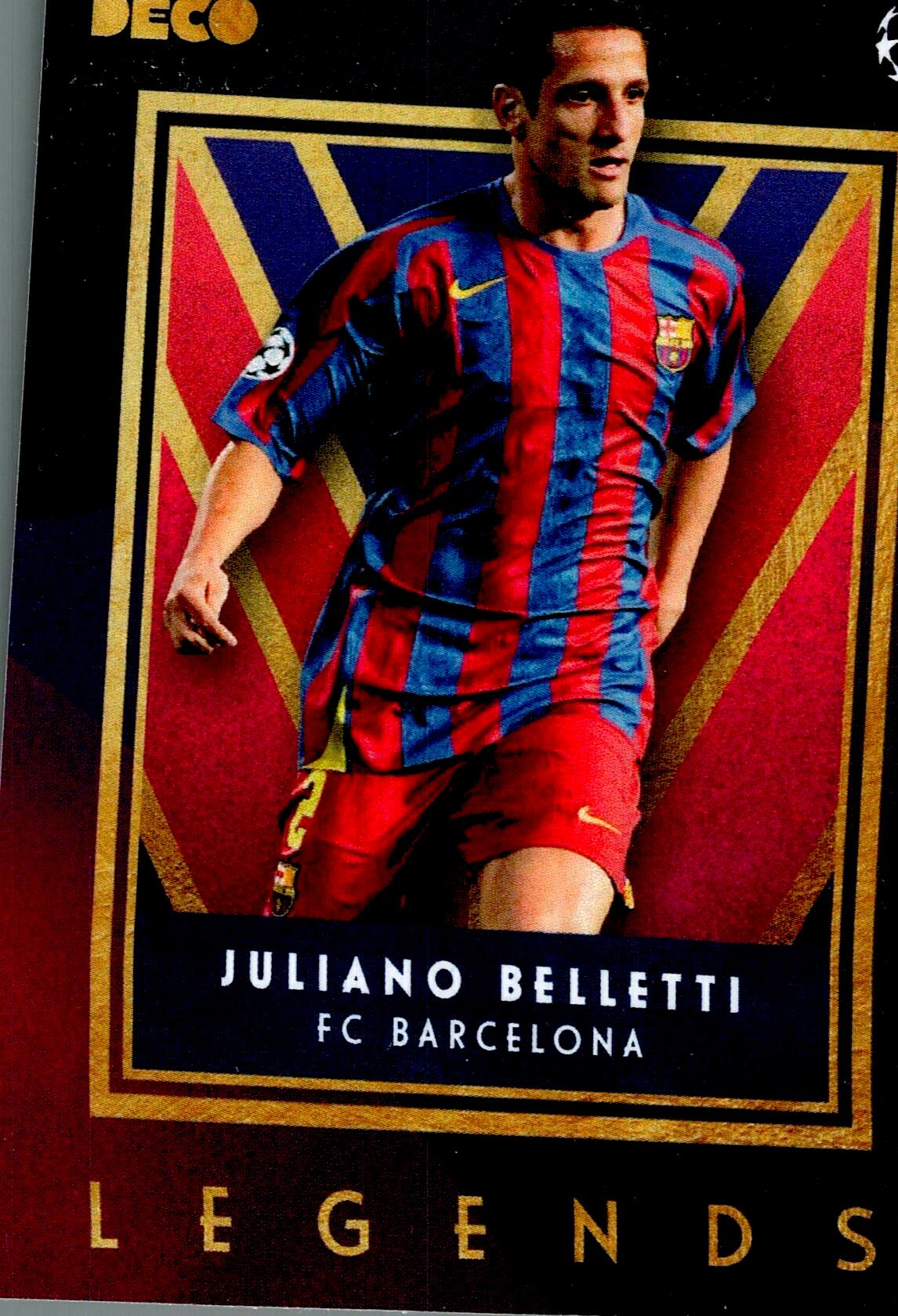 TOPPS DECO 2022/2023 JULIANO BELLETTI LEGENDS