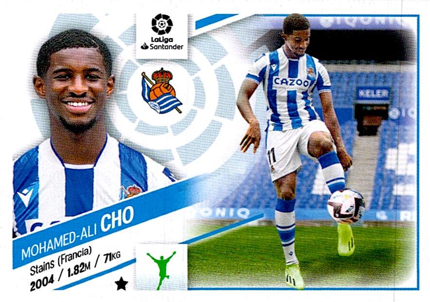 Cromo Liga Este 2022/2023 CHO ULTIMO FICHAJE Nº3
