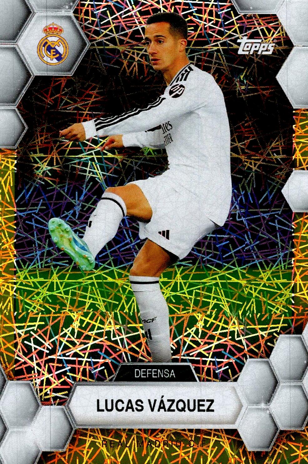 FAN SET REAL MADRID 2024/25 LUCAS VAZQUEZ ELECTRIC PARALLEL Nº2