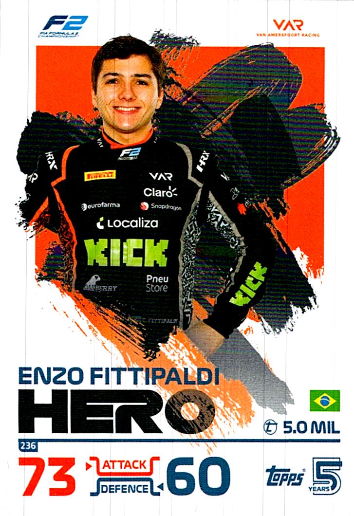 TOPPS TURBO ATTAX 2024 Nº236