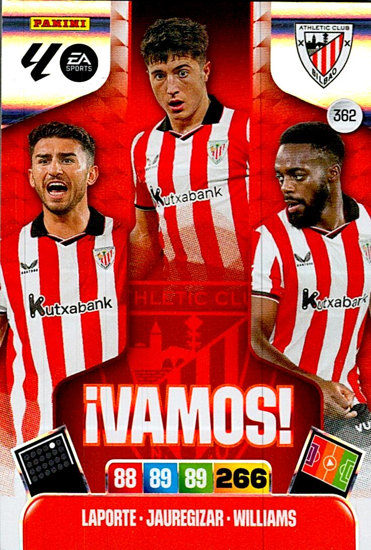 ADRENALYN LA LIGA 2025/2026 ATHLETIC CLUB ¡VAMOS! Nº362