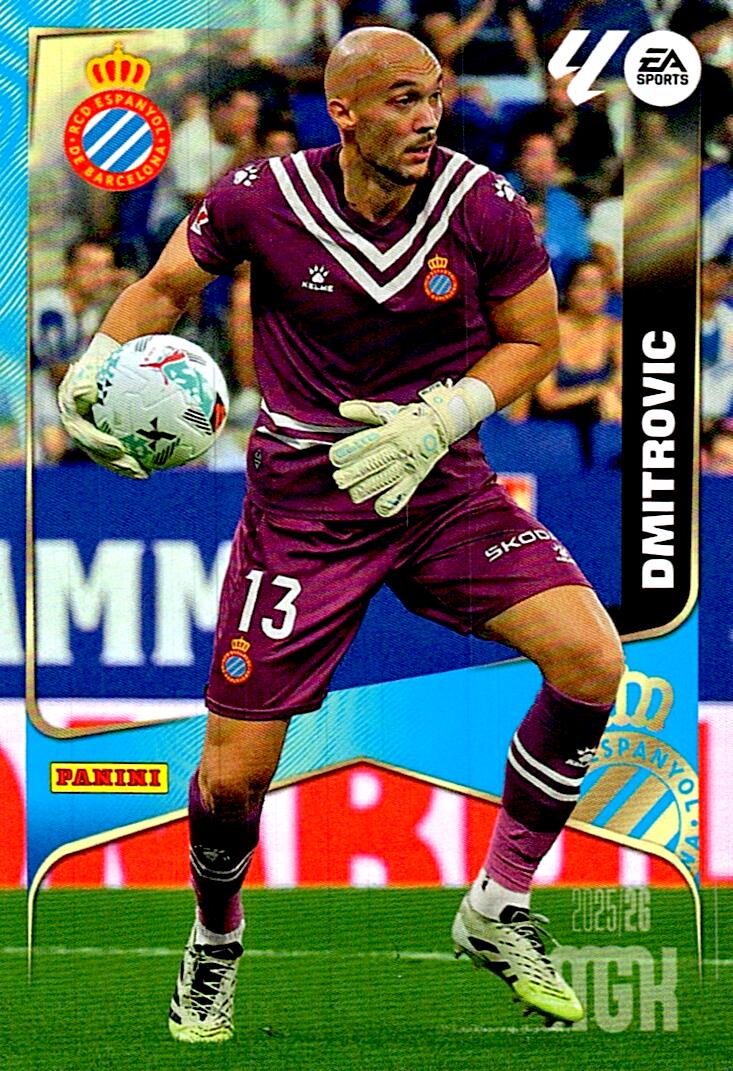 MEGACRACKS 2025/2026 RCD ESPANYOL DMITROVIC Nº146 SEGUNDA EDICION