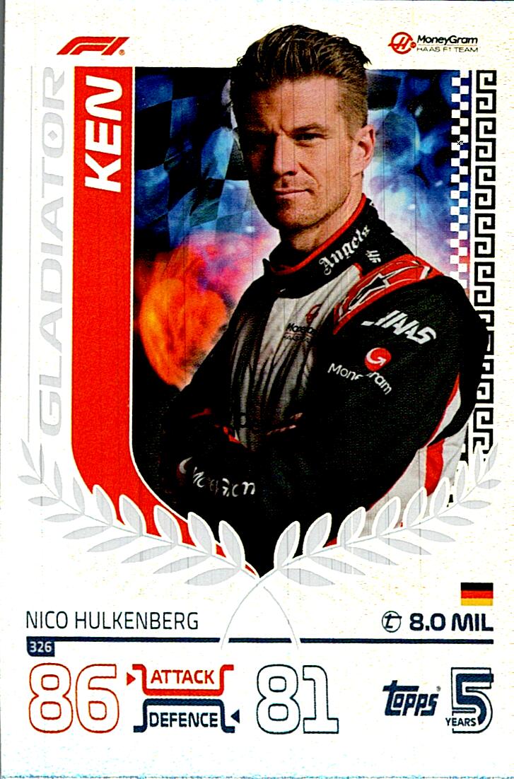 TOPPS TURBO ATTAX 2024 Nº326