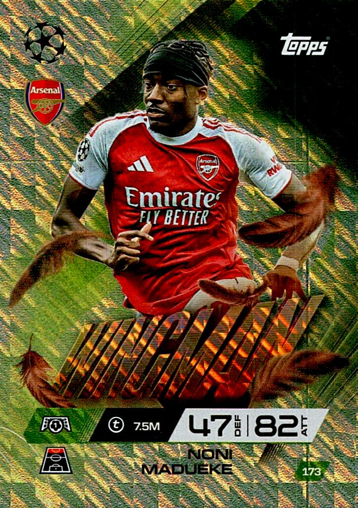 TOPPS MATCH ATTAX EXTRA 2025/26 NONI MADUEKE WINGMAN Nº173