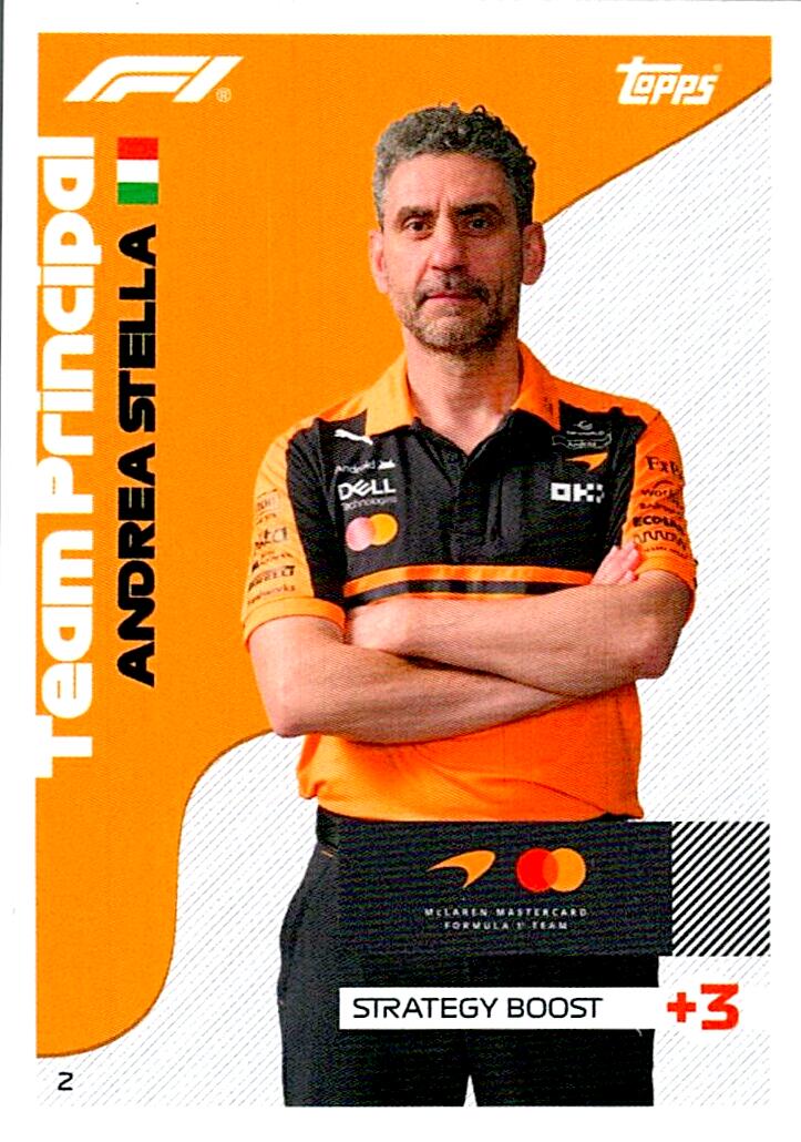 TURBO ATTAX FORMULA 1 2026 ANDREA STELLA Nº2