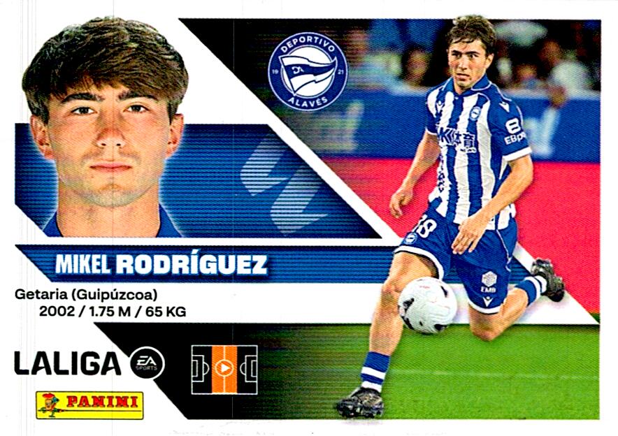 LIGA ESTE 2026/2027 RODRIGUEZ CD ALAVES Nº10 TERCERA EDICION