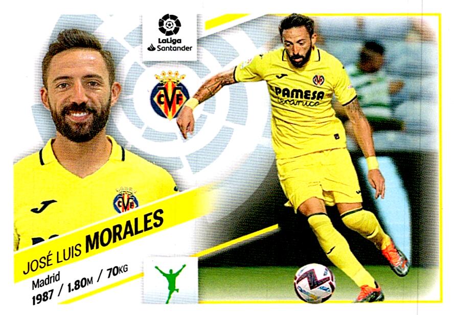 Cromo Liga Este 2022/2023 MORALES ULTIMO FICHAJE Nº4 SEGUNDA EDICION