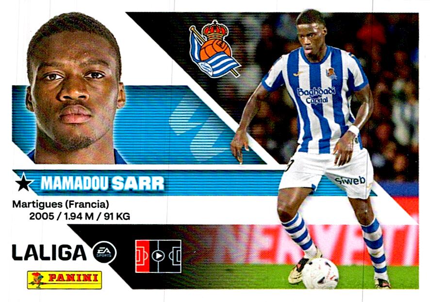 LIGA ESTE 2026/2027 MAMADOU SARR FICHAJE Nº43 CUARTA EDICION