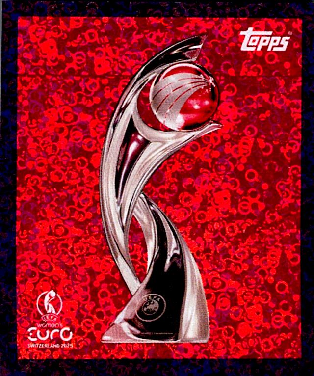 TOPPS WOMEN´S EURO SWITZERLAND 2025 TROFEO Nº3