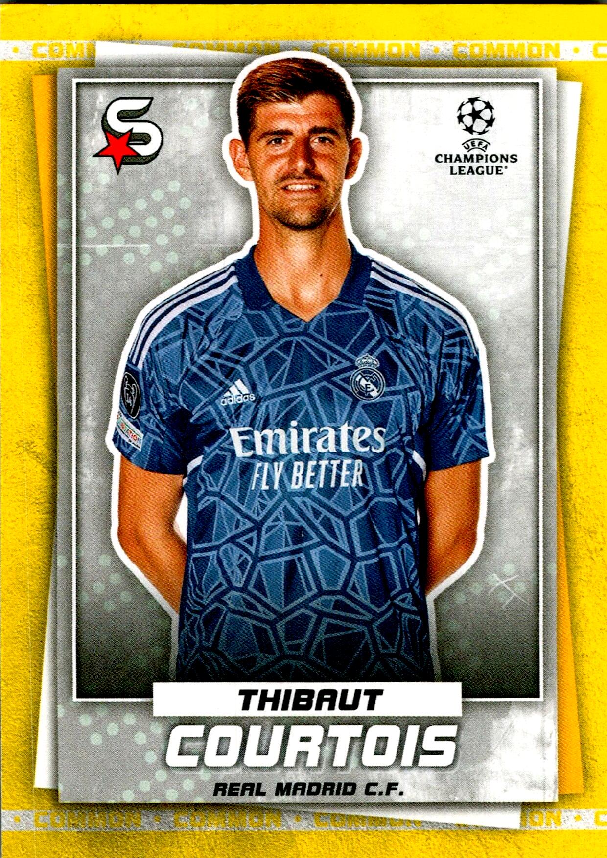 TOPPS STARS 2023/2024 THIBAUT COURTOIS Nº37 YELLOW