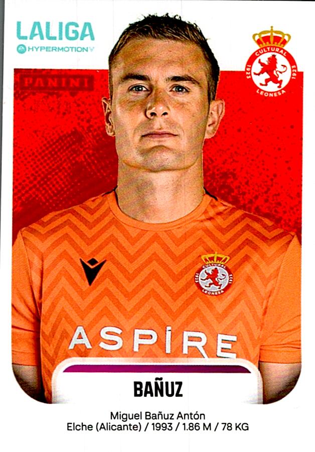 LALIGA HYPERMOTION 2025-26 BAÑUZ CULTURAL LEONESA Nº157