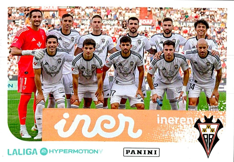 LALIGA HYPERMOTION 2025-26 ALINEACION ALBACETE Nº3