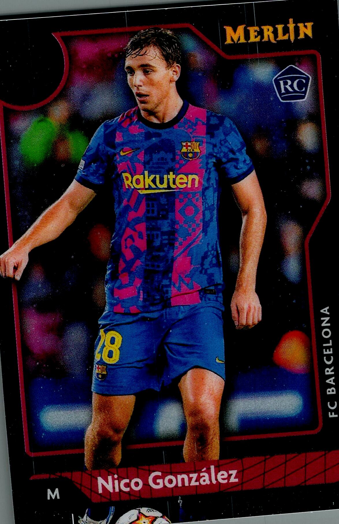 TOPPS MERLIN UCL 2021/2022 NICO GONZALEZ Nº80 ROOKIE