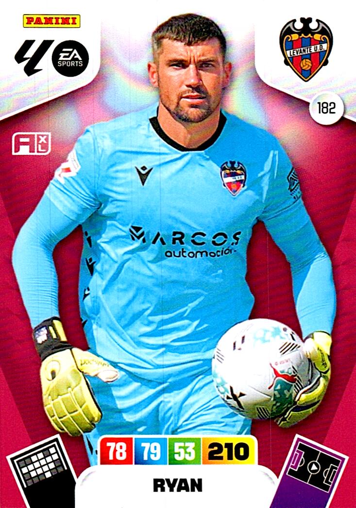 ADRENALYN LA LIGA 2025/2026 RYAN LEVANTE UD Nº182