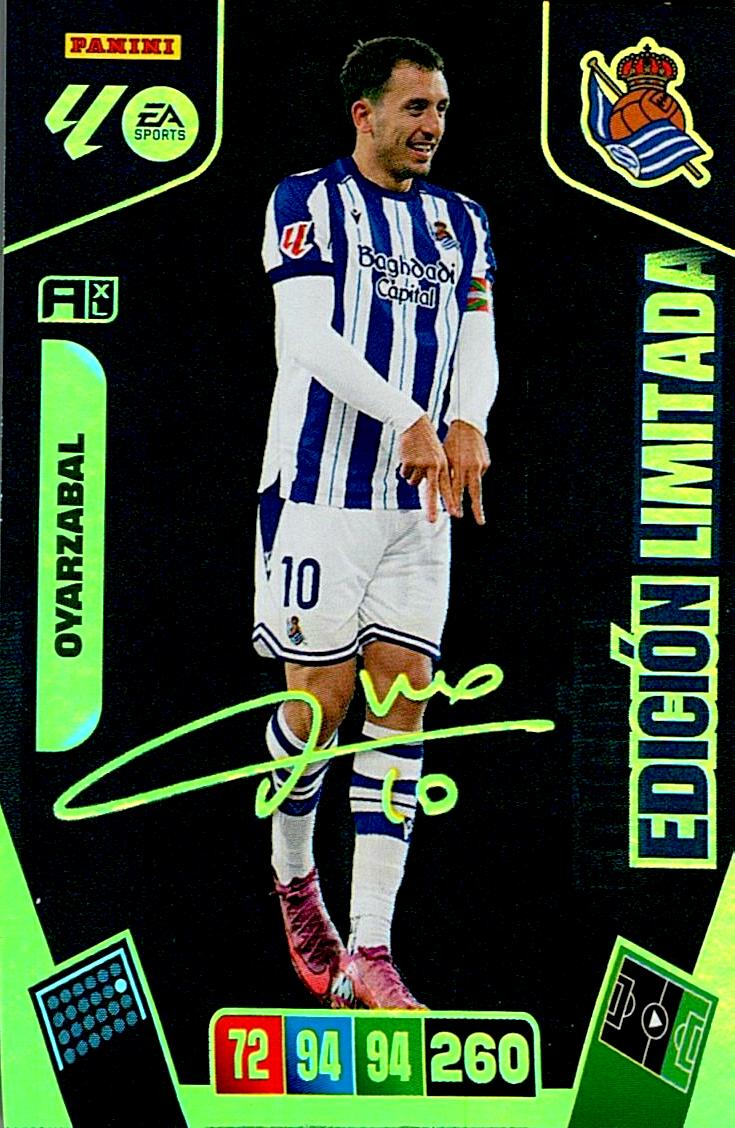 ADRENALYN LA LIGA 2025/2026 OYARZABAL EDICION LIMITADA AUTO
